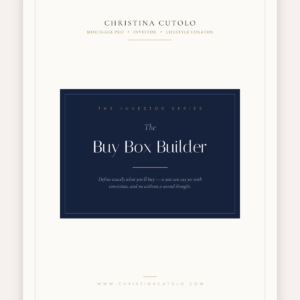 The Buy Box Builder