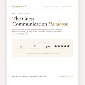 Guest Communication Handbook