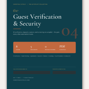 Guest Verification & Security System