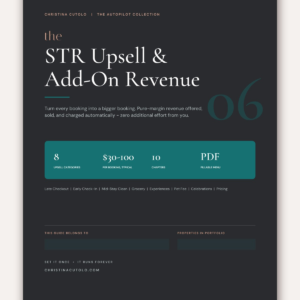 STR Upsell & Add-On Revenue Guide