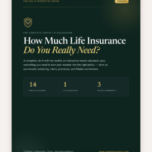 How Much Life Insurance? Calculator