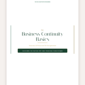 Business Continuity Basics