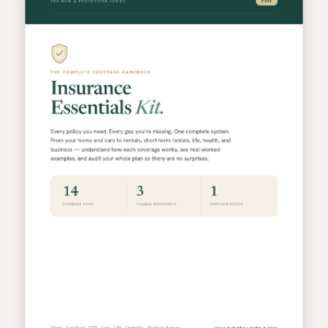 Insurance Essentials Kit