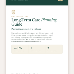 Long-Term Care Planning