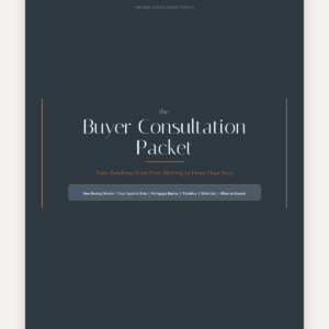 Buyer Consultation Packet