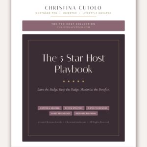 The 5-Star Host Playbook