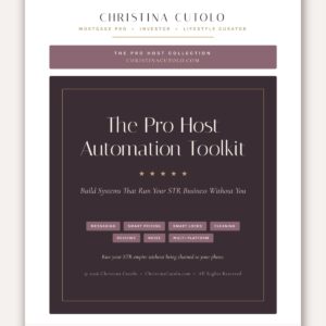 The Pro Host Automation Toolkit