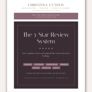 The 5-Star Review System